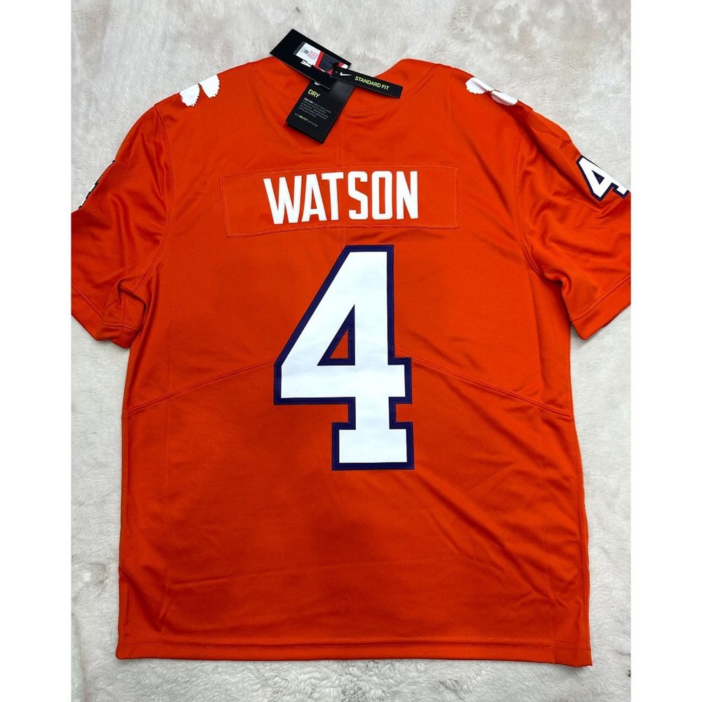 Nike Clemson Tiger Deshaun Watson stitched Mens Jersey MEN LARGE BV7379-888 NEW - Picture 2 of 10